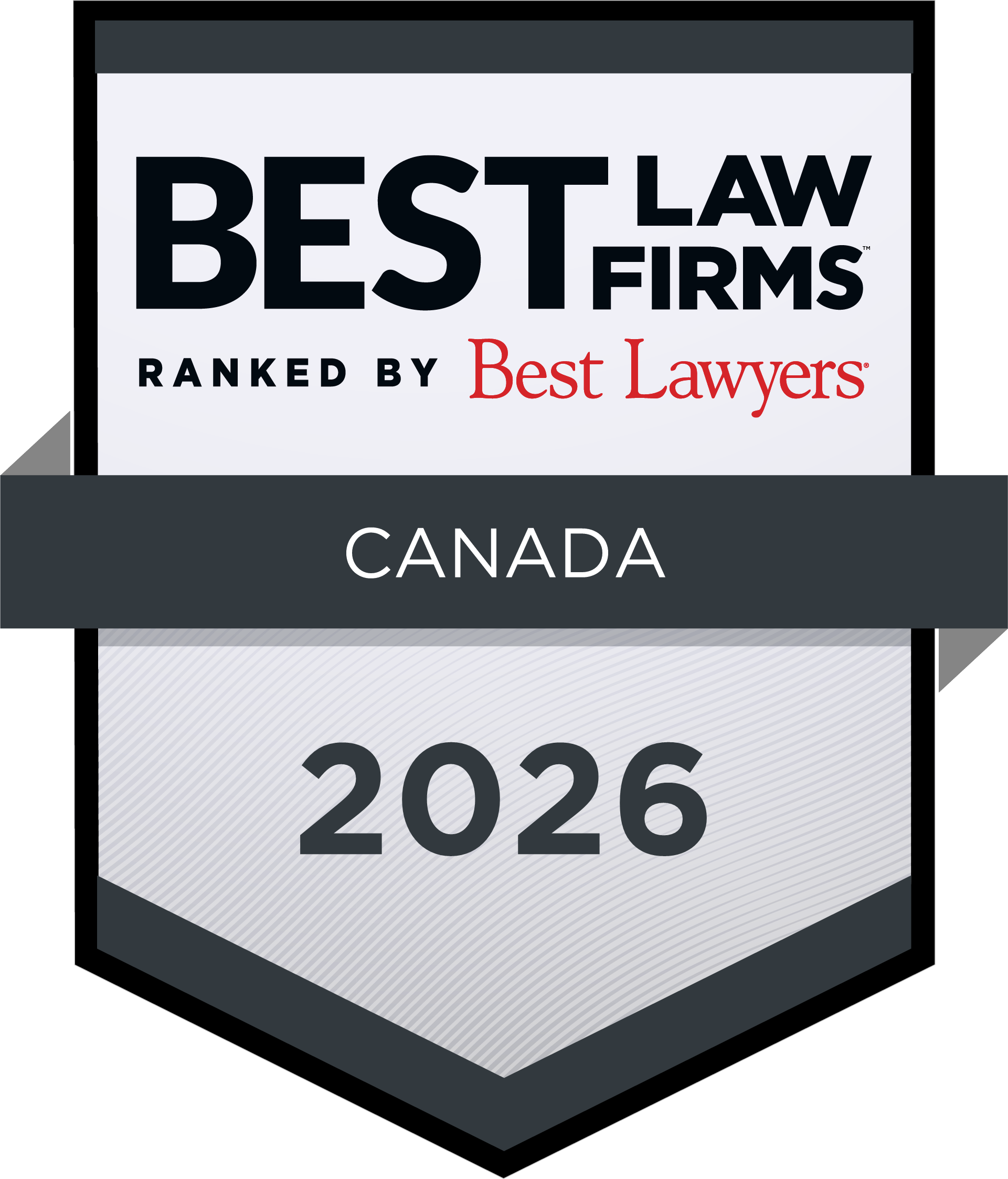 Badge Best Law Firm 2026