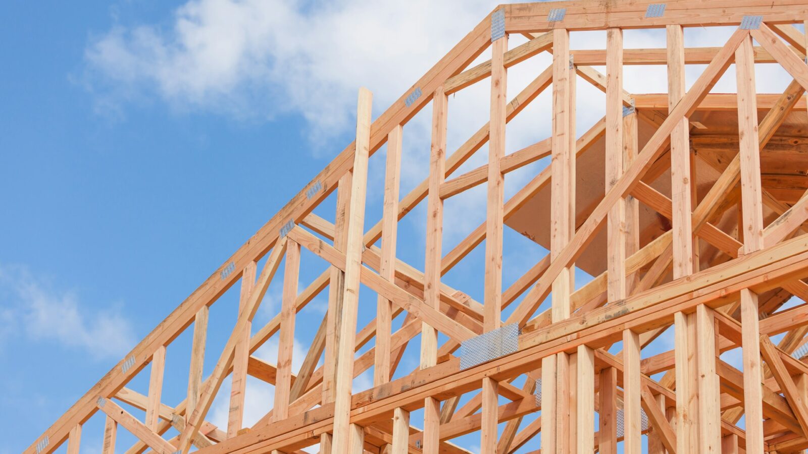 A wooden frame of a building development, representing shareholder rights.